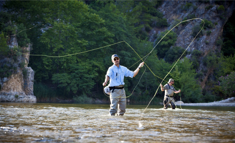 San Juan River Fishing Report Feb 2024 Testing a New Budget Fly Rod, shows  my AKTV strike indicator 